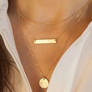 New Gold Dainty Necklaces